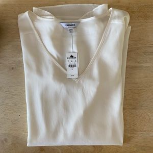 White T-shirt blouse